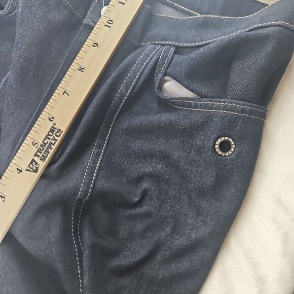 Dorabella Basic Chic Stretch Denim/Cotton Twill, Dark Blue Ankle,‎ Rhinestone 44 - Picture 8 of 15